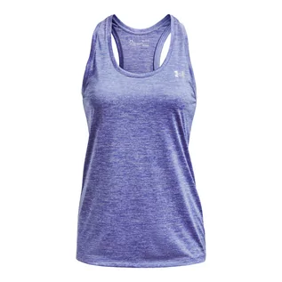 Koszulki i topy damskie - Under Armour, Top treningowy damski, Tech Tank - Twist, 1275487-495, Fioletowy, Rozmiar M - grafika 1