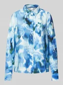 Bluzki damskie - Bluzka o kroju regular fit z efektem marszczenia model ‘MILLO’ - miniaturka - grafika 1