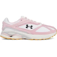Sneakersy męskie - Sneakersy uniseks Under Armour UA HOVR Apparition Rtrftr SD - różowe - miniaturka - grafika 1