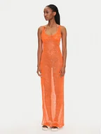 Sukienki - Guess Sukienka plażowa E5GK01 KCR20 Pomarańczowy Bodycon Fit - miniaturka - grafika 1
