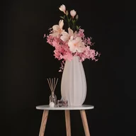 Sztuczne kwiaty - Sztuczny kwiat MAGNOLI kolor fioletowy styl nowoczesny ameliahome - ARTFLOWER/AH/MAGNOLI/PLUM/10PCS - miniaturka - grafika 1