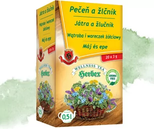 Herbex Herbata wątroba i woreczek żółciowy - Herbex - 20t 00796 - Herbata - miniaturka - grafika 1