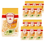 Makaron - Czaniecki Makaron 5 jajeczny nitka walcowana 250 g x12 sztuk - miniaturka - grafika 1