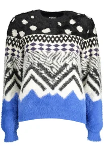 DESIGUAL SWETER DAMSKI CZARNY - Swetry damskie - miniaturka - grafika 1