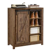 Witryny - SoBuy Szafka narożna stojąca Konsola FSB59-N - miniaturka - grafika 1