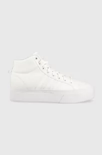 adidas trampki damskie kolor biały - Trampki damskie - miniaturka - grafika 1