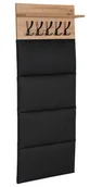 Wieszaki i stojaki - Wieszak ścienny do przedpokoju tapicerowany 60 cm N9-C11 - miniaturka - grafika 1