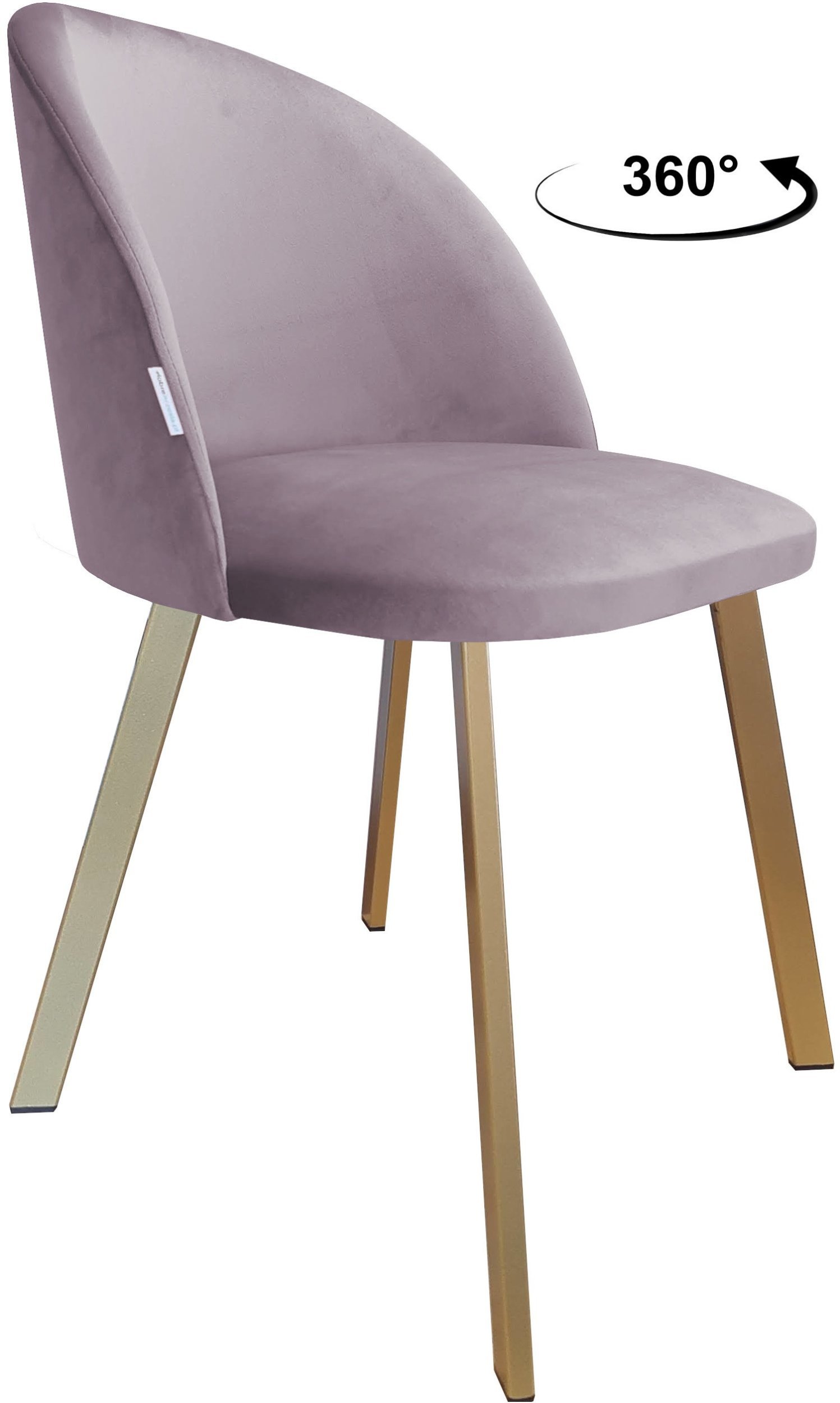 Krzesło obrotowe Colin podstawa Profil złota MG55