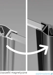 Radaway Essenza Black Ptj kabina pięciokątna 100x100cm prawa szkło przejrzyste 1385010-54-01R/1385051-01-01 - Kabiny prysznicowe Radaway Essenza Black Ptj kabina pięciokątna 100x100cm prawa szkło przejrzyste 1385010-54-01R/1385051-01-01 - Kabiny prysznicowe - miniaturka - grafika 14