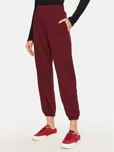 ViCOLO Spodnie dresowe TS0553 Bordowy Regular Fit - Spodnie sportowe damskie - miniaturka - grafika 1
