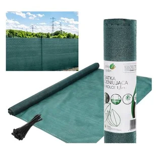 Siatka SASKA GARDEN 1.5 x 10 m Zielony - Akcesoria do ogrodzeń - miniaturka - grafika 1