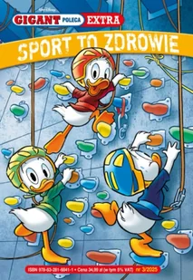 Sport to zdrowie! Gigant Poleca Extra. Tom 3/2025 - Opracowanie zbiorowe - Komiksy dla dzieci - miniaturka - grafika 1