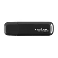 Czytniki kart pamięci - Natec Czytnik kart pamięci Scarab 2 SD/MicroSD USB 3.0 Czarny - miniaturka - grafika 1