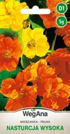 Nasiona i cebule - Nasturcja Pnąca Wysoka mieszanka kolorów 5g nasiona - WegAna - miniaturka - grafika 1