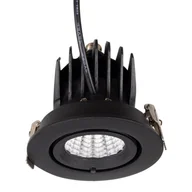 Lampy ogrodowe - Regulowana lampa wpuszczana RUBIO H0133 Maxlight LED 10W 3000K okrągła czarny - miniaturka - grafika 1