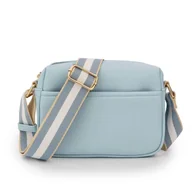 Torebki damskie - Alessio TOREBKA Damska CROSSBODY LISTONOSZKA KOPERTÓWKA na ramię PASEK - miniaturka - grafika 1