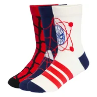 Skarpetki dla dzieci - Skarpetki dziecięce adidas Adidas Marvel Kids Spider-Man Socks Pure Ruby/Dark Blue/Off White XS - miniaturka - grafika 1