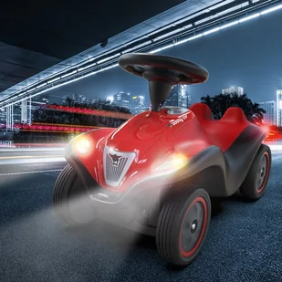 BIG Bobby Car Next 2.0 Czerwony Światła LED - Jeździki dla dzieci - miniaturka - grafika 4