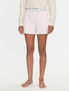 Guess Szorty sportowe O4GD02 KBS91 Różowy Regular Fit - Spodenki damskie - miniaturka - grafika 1