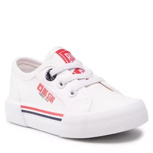 Big Star Tenisówki JJ374165 White - Trampki damskie - miniaturka - grafika 1