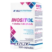 Witaminy i minerały - Suplement diety, SFD, Allnutrition Inositol + Choline + B6(P-5-P), 100 kap. - miniaturka - grafika 1