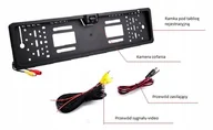 Kamery cofania - Kamera cofania w ramce tablicy rejestracyjnej - miniaturka - grafika 1