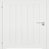 Drzwi wewnętrzne - Drzwi wewnętrzne łazienkowe z podcięciem wentylacyjnym Solin biały lakier 90 lewe Classen 5905612069429 - miniaturka - grafika 1