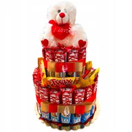 Zestawy upominkowe - Tort Zestaw prezentowy na Urodziny Walentynki Dla Dziecka Dla Mamy Taty - miniaturka - grafika 1