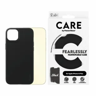 Etui CARE by PanzerGlass Fearlessly Fashionable Case na iPhone 15 Plus - czarne - Etui i futerały do telefonów - miniaturka - grafika 1