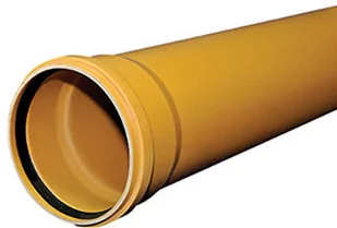 Rura kanalizacyjna zewnętrzna PVC 160x4.7x2000 SN8 klasa S ML (multilayer, spieniona) - Rury - miniaturka - grafika 1