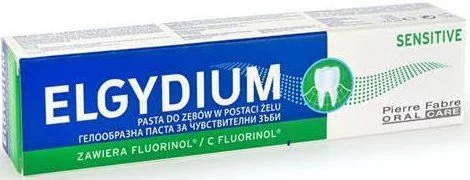 PIERRE FABRE Pasta do zębów wrażliwych elgydium sensitive w postaci żelu 75 ml