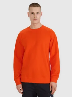 4F Bluza dresowa nierozpinana bez kaptura męska - pomarańczowa L - Bluzy męskie 4F Bluza dresowa nierozpinana bez kaptura męska - pomarańczowa L - Bluzy męskie - miniaturka - grafika 1