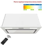 Okapy kuchenne - VDB Evo 6 Biały - miniaturka - grafika 1