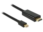 Kable - Kabel displayport mini m->hdmi 2m delock - miniaturka - grafika 1