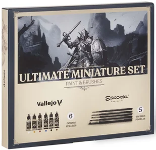 Vallejo: 72206 - Game Color - Ultimate Miniature Set - Paint & Brushes - Akcesoria i części modelarskie - miniaturka - grafika 1