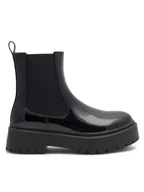 Botki damskie - Jenny Fairy Sztyblety LIBRA HY13123-21 Czarny - miniaturka - grafika 1