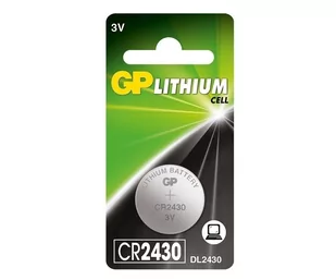 GP LITHIUM BUTTON CELL CR2430 CR2430 1-P - Baterie i akcesoria - miniaturka - grafika 4