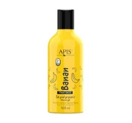 Kosmetyki do kąpieli - Apis Fruit Shot Bananowy żel pod prysznic, 500ml - miniaturka - grafika 1