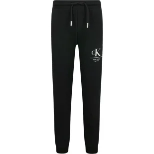 CALVIN KLEIN JEANS Spodnie dresowe | Regular Fit - Spodnie sportowe damskie - miniaturka - grafika 1