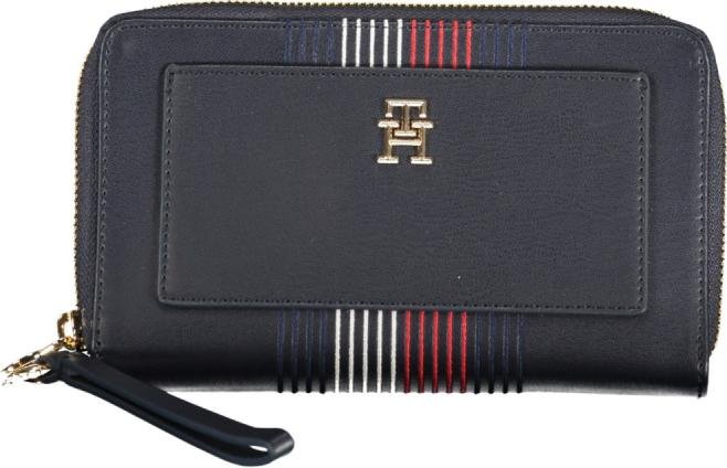 TOMMY HILFIGER - Damski portfel podróżny z sygnowanymi detalami - Rozmiar jeden rozmiar