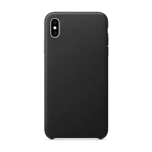 ECO Leather skórzane etui pokrowiec ze skóry ekologicznej iPhone 12 Pro Max czarny - Etui i futerały do telefonów - miniaturka - grafika 2