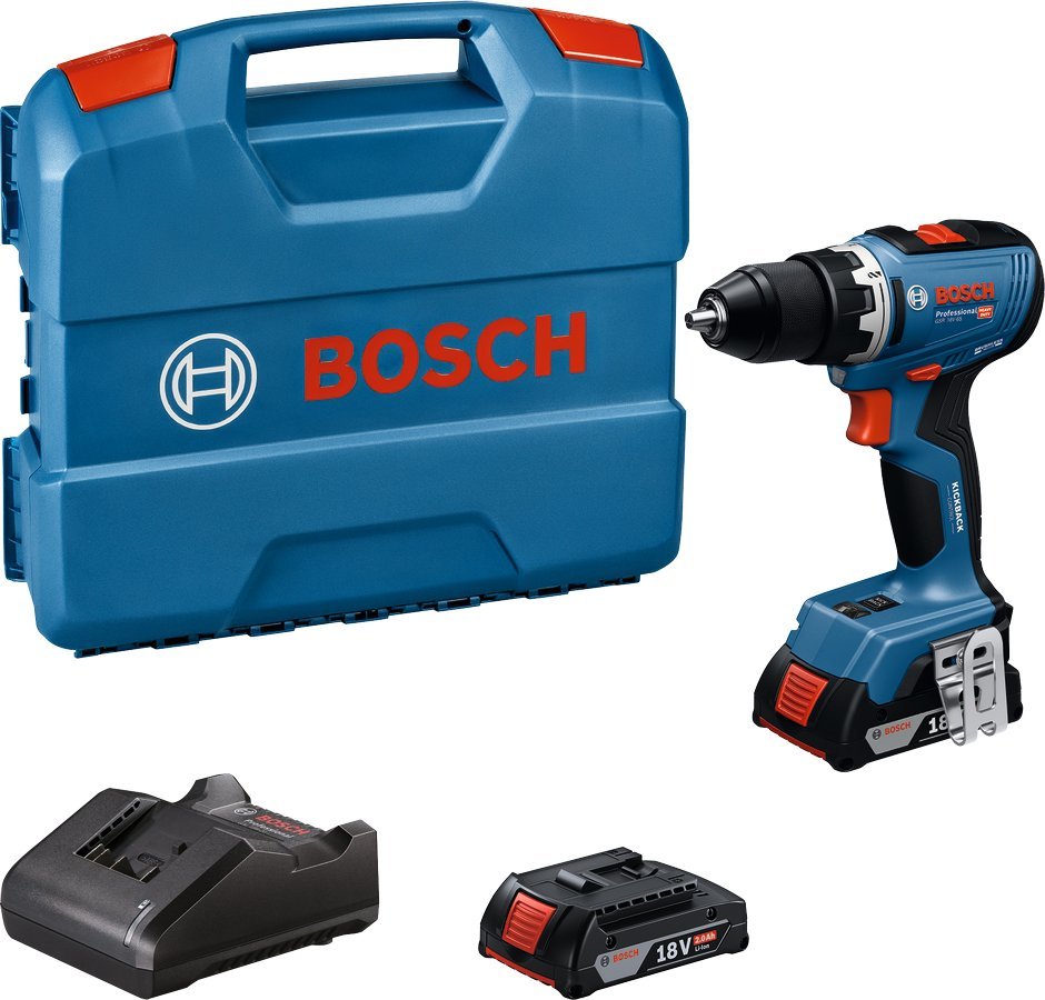 Bosch GSR 18V-65 2 x akumulator 2 Ah 06019N3000