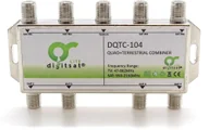 Akcesoria TV-SAT - Digitsat Sumator RTV/SAT x4 DQTC-104 wewnętrzny - miniaturka - grafika 1