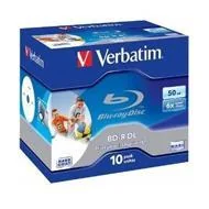 Nośniki danych - Verbatim BluRay BD-R DL 50 GB x6 10 szt. do nadruku - miniaturka - grafika 1