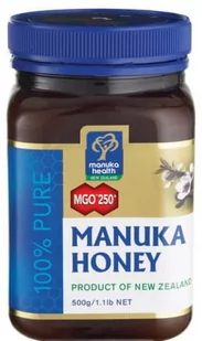 Manuka Health Miód nektarowy Manuka MGO 250+ 500g - - Miód - miniaturka - grafika 1