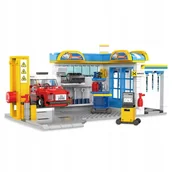 Klocki - KLOCKI COGO WARSZTAT SAMOCHODOWY 467 EL 4222 - miniaturka - grafika 1