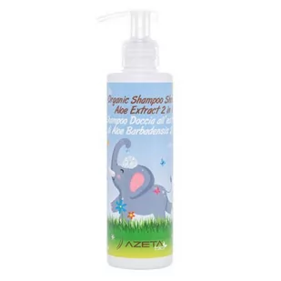 Bio Azeta organiczny szampon i płyn do mycia ciała 2w1 dla dzieci z ekstraktem z aloesu 200 ml 1146393 - Kosmetyki kąpielowe dla dzieci - miniaturka - grafika 1