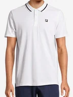 Koszulki męskie - Koszulka polo męska elegancka Fila FAM0319-10001 XL Biała (4064556414793) - miniaturka - grafika 1