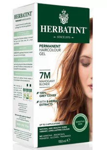 Żel-farba do włosów z utleniaczem Herbatint 7M Mahogany Blonde 150 ml (8016744805230) - Farby do włosów i szampony koloryzujące - miniaturka - grafika 1