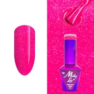 Lakiery hybrydowe - Molly Lac 312 Raspberry kiss lakier hybrydowy 5ml - miniaturka - grafika 1